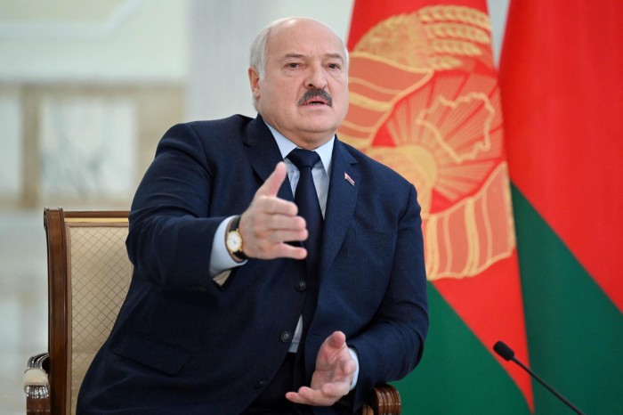 Belarus president Alexander Lukashenko