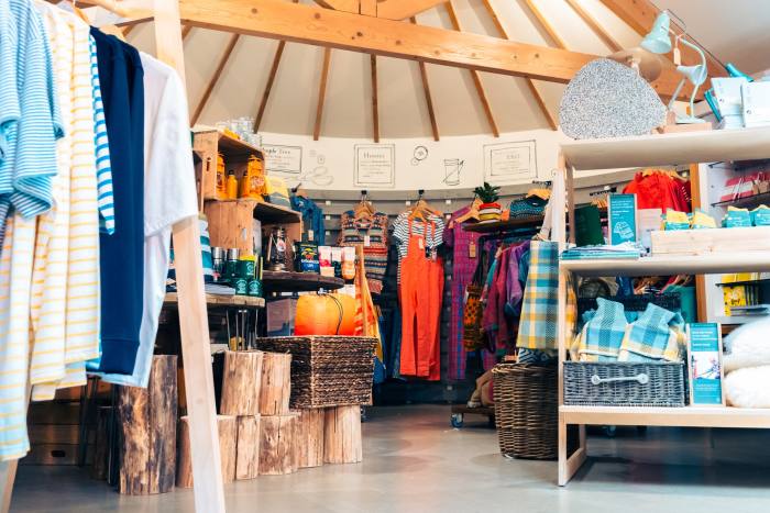 Tebay’s lifestyle section, stocked with around 80 producers within 30 miles of the station