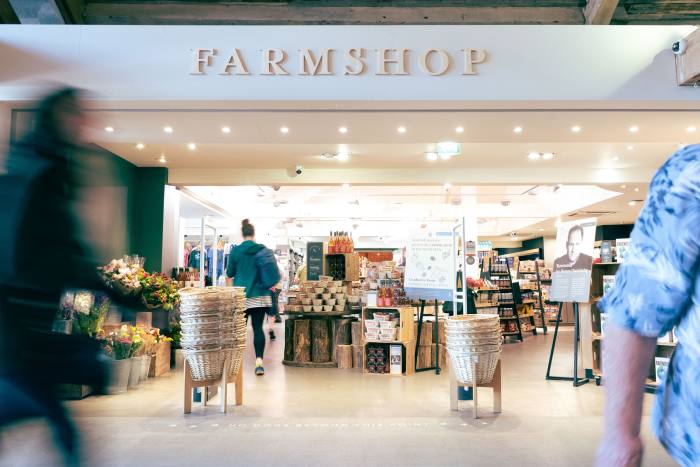 The farm shop at Tebay services in Cumbria