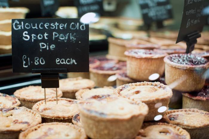 Pie Mill pies, made with meat from the Tebay farm